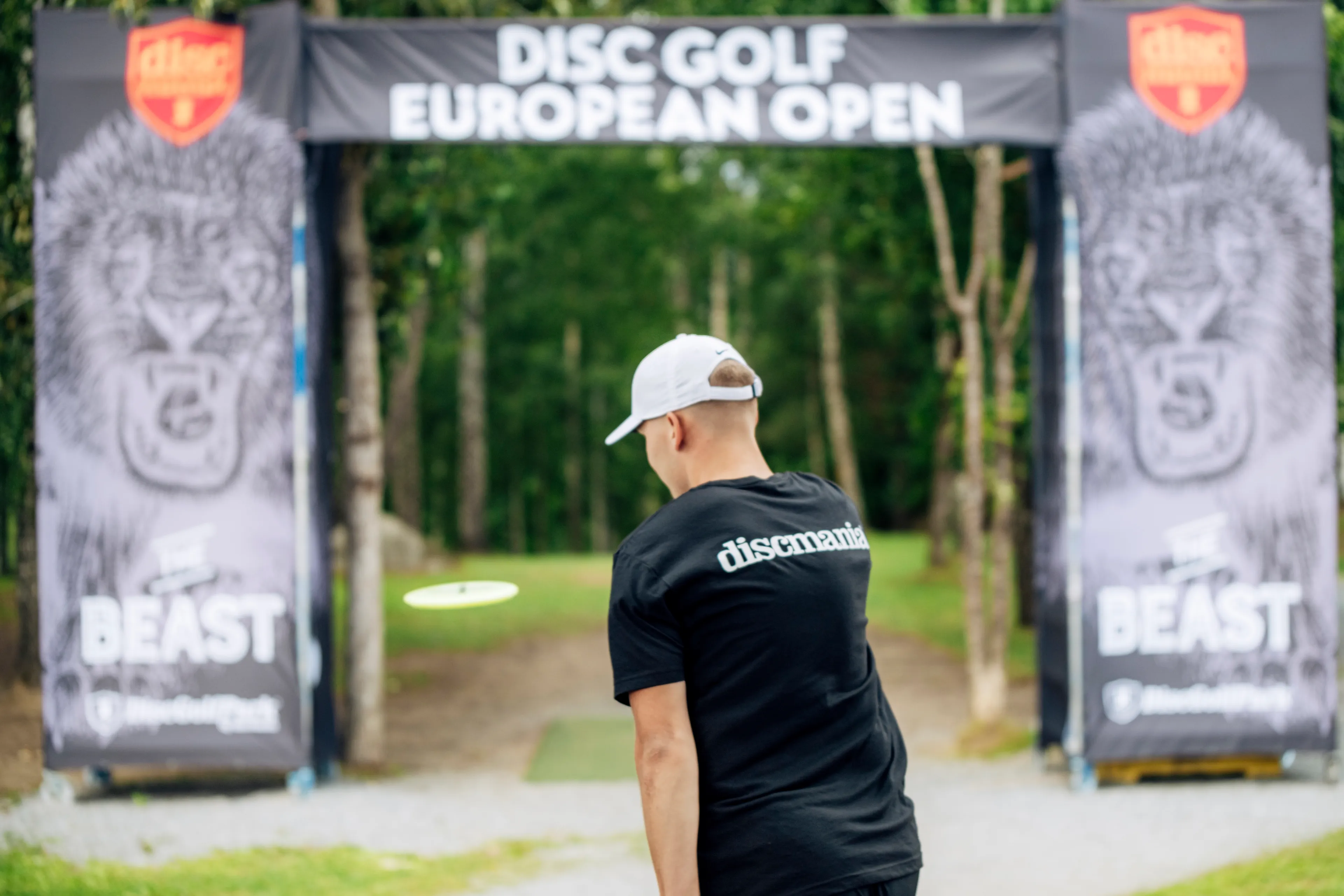 Discgolf i naturen