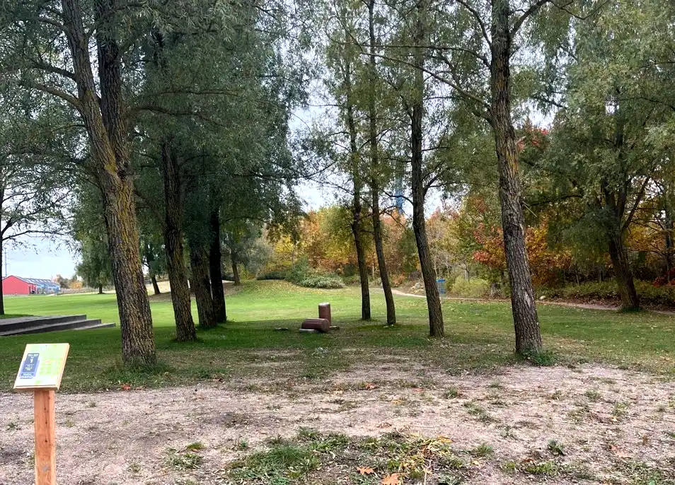 Discgolfbane i Smørum parkområde